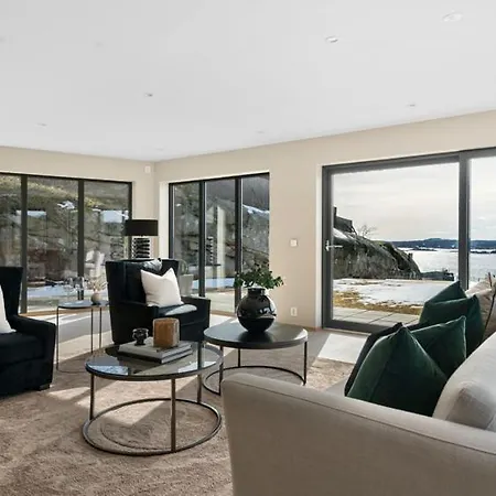 Funkis Villa Med Panorama Utsikt Sjekk Inn 24H *