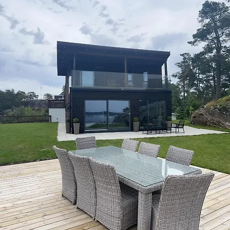 Moderne Nydelig Med Panorama Utsikt 别墅 *