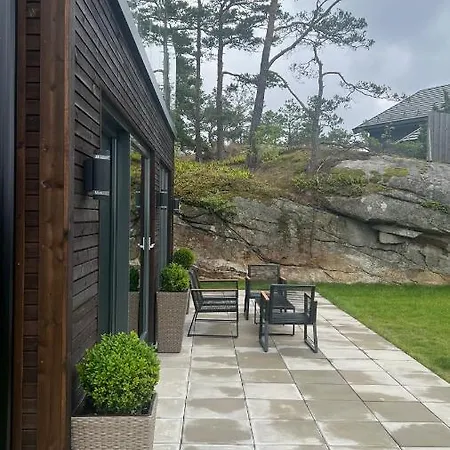 Moderne Nydelig Med Panorama Utsikt