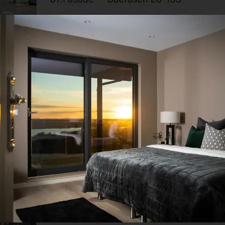 Moderne Nydelig Med Panorama Utsikt 别墅 桑讷菲尤尔