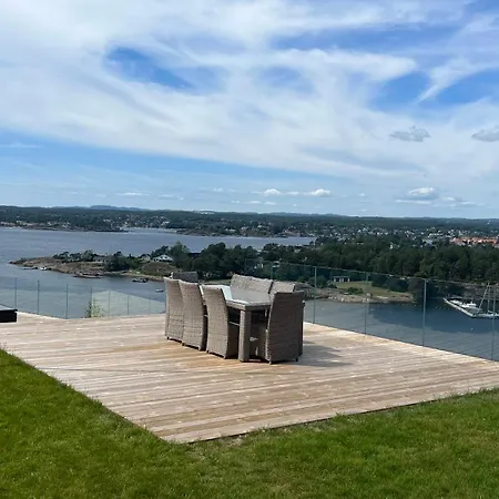 Moderne Nydelig Med Panorama Utsikt *