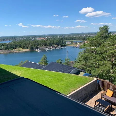Moderne Nydelig Med Panorama Utsikt * Sandefjord