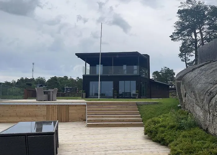 Moderne Nydelig Med Panorama Utsikt * Sandefjord