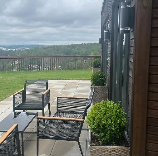 Moderne Nydelig Med Panorama Utsikt Sandefjord