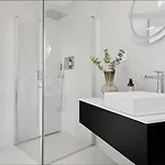 Moderne Nydelig Med Panorama Utsikt